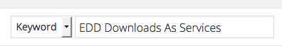 EDD Downloads As Services