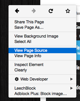 view html