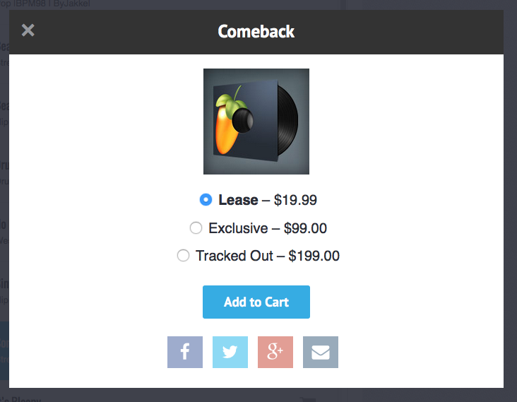 modal window