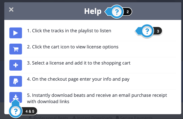 Instructions Overlay